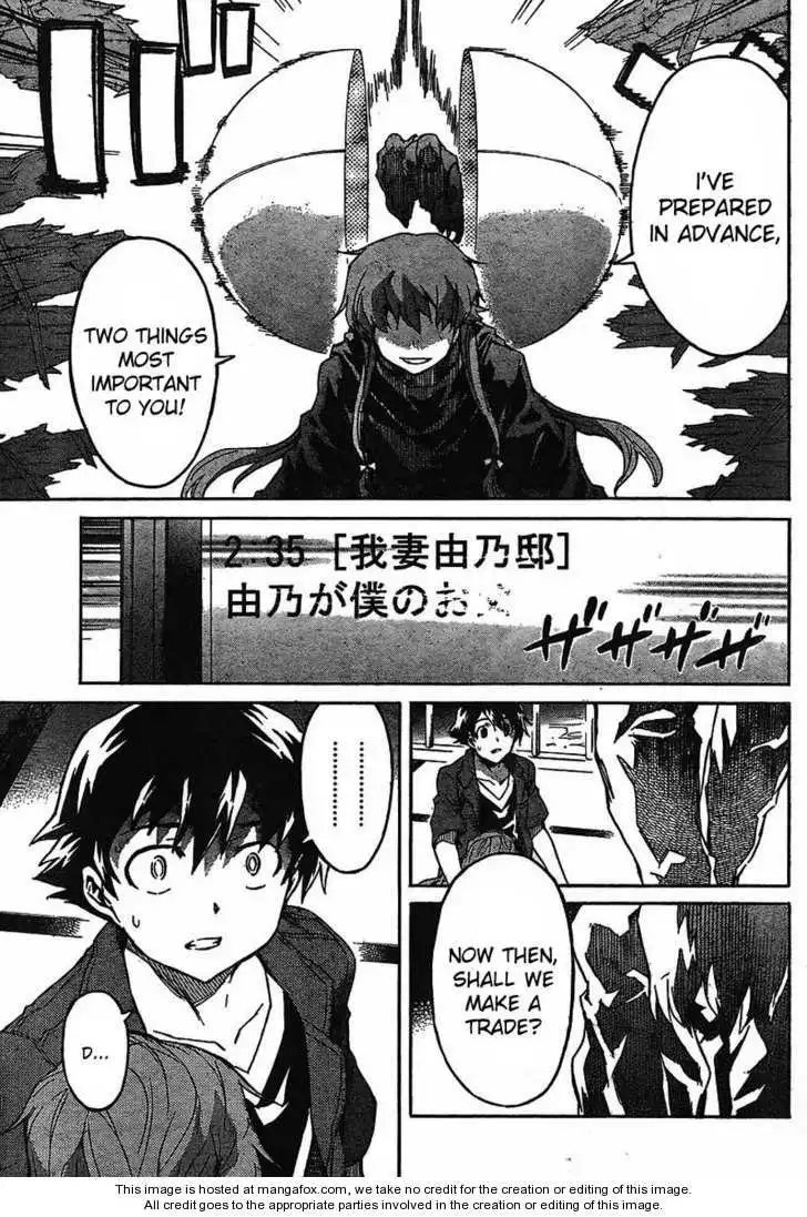 Mirai Nikki Chapter 55 32